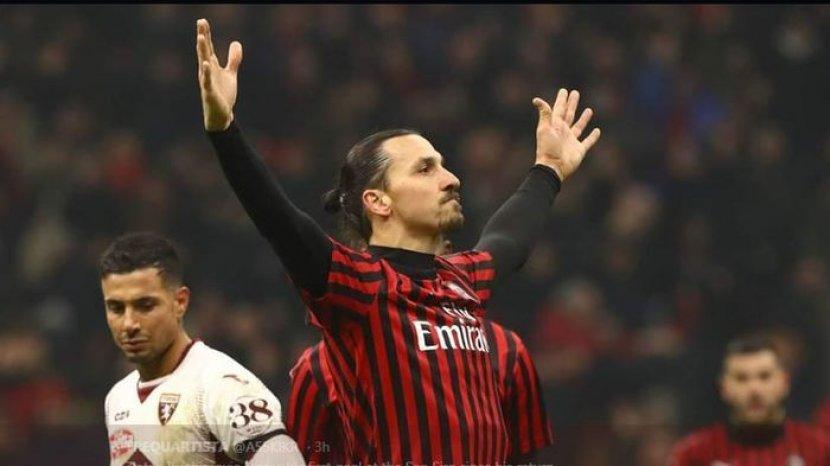 Zlatan Ibrahimovic Dikabarkan Akan Pergi Dari AC Milan